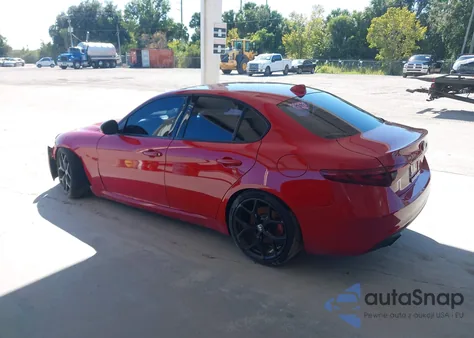 2019 Alfa Romeo Giulia Rwd из США, поврежденный, VIN ZARFAMAN5K7622778